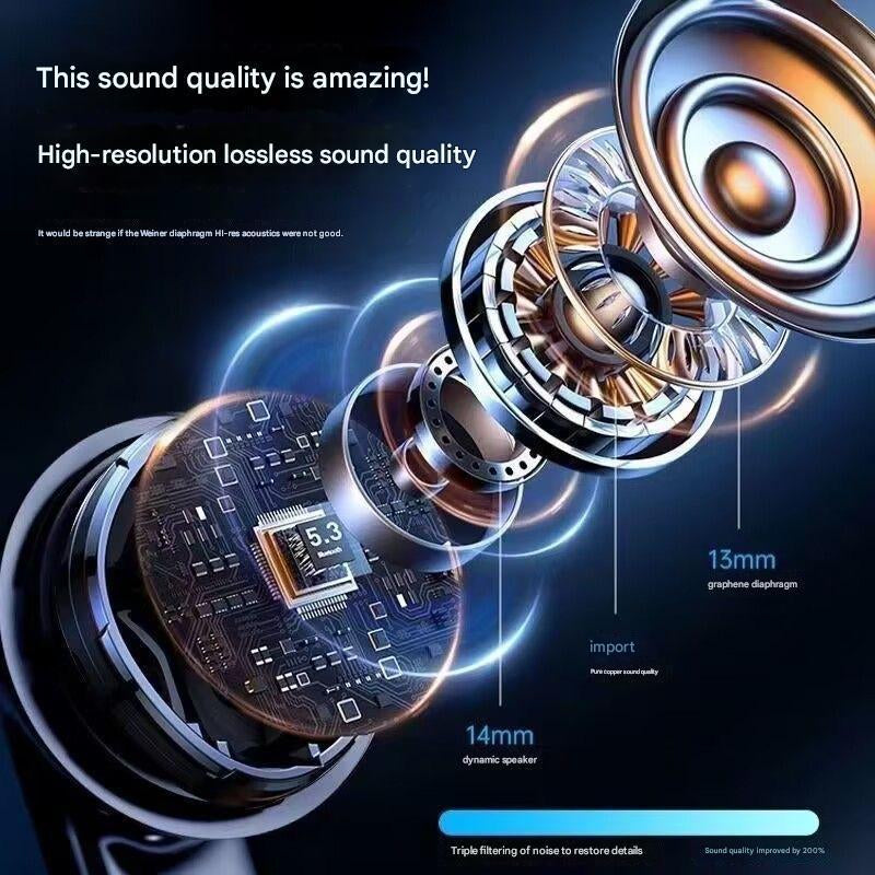 MOKATA Cool Blue LED Glow, Bluetooth 5.4, 50Hr Battery,Black, Comfy Durable Gamer Design. Hi-Res Sound High Quality Headphone Adjustable Wireless Headphones Earbuds Lovers Audifonos Bluetooth Pc Headset Kopfhörer Sport Ipx5 Hifi Immersive Silent Tiktok